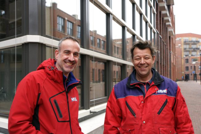 Jan Klarenbeek en Chaim Vermaat